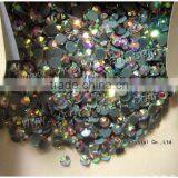 Ss6 , Ss10 , Ss16 , Ss20 AB Crystal Clear Round Iron on Flatback Hotfix Rhinestone thumbnail-2