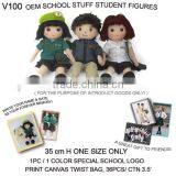OEM SCHOOL STUFF STUDENT FIGURES DOLL thumbnail-1
