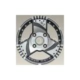 Aftermarket Car 14 Inch Alloy Wheels With Machine Cut Face 4 Hole