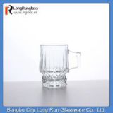 LongRun 5oz nobiliary diamond pattern coffee glass cups
