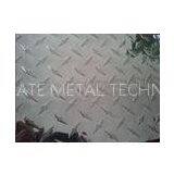 Construction Silver Aluminium Tread Plate With Diamond Pattern Alloy 1050 3003 5052 thumbnail-1