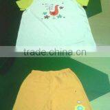 Yellow Color Kids Shorts