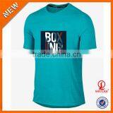 Blank Dri Fit Running T-shirt Wholesale , Custom 100%polyester Men Sports Wear Gym Shirt H-544