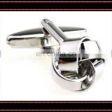 Fashionable New Design Button Make Metal Knot Cufflinks thumbnail-6