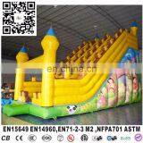 Funny Giant Inflatable Slide Castle Kids Playground For Amusement Park Sale