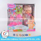 New Children Lovely Mini Plastic Warm Baby Doll With Low Price