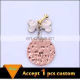 High Quality Wholesale Customized Metal Brand Logo Tag for Jewelry