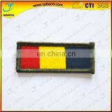 Square Country Flag Patches