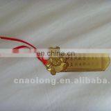 Craft Cooper Metal Bookmark/book Marks With Laser Engraving