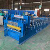 Color Steel Trapezoidal Tile And Glazed Tile Double Layer Roof Wall Panel Roll Forming Machine thumbnail-4