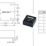 20W 1.5KVDC Wide Voltage Input DC/DC Converters thumbnail-2