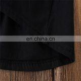 Girls Summer Outfit Kids Black Camisole Tops + Stripe Pants Set for 1-6T thumbnail-6