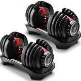 Gorilla Gadgets Adjustable Dumbbell 2.5-52.5 Lb, Compact Gym Weight, 15 Weight Sets in One for Women and Men, Perfect for Home, Office, Traveling thumbnail-2