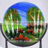 Fused Glass as Interior Wall or Ceiling Decoration thumbnail-5