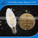 Filament Clear/frosted/milky/silver/amber E14 E26/E27/B22 Led Filament Bulb E27 C35 thumbnail-4