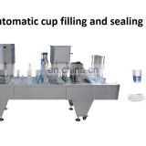 Shanghai automatic ice cream cup filling machine plastic cup filling sealing machine