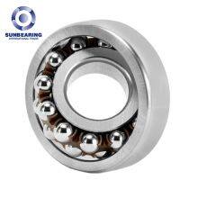SUNBEARING Self Aligning Ball Bearing 2203 Silver 17*40*16mm Chrome Steel GCR15 thumbnail-5