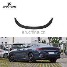 Dry Carbon Fibre G15 M8 Car Trunk Spoiler for BMW 840i F92 M8 Competition Coupe 2-Door 2020 2021 thumbnail-1