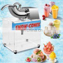 Commercial Electric Ice Shaver Crusher Snow Cone Making Machine Stainless Steel Shaved Ice Machine With Fining Crushing Effect thumbnail-5