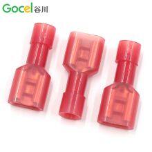 Fully Insulated Red Nylon FDFN1.25- 250 Female Fully Insulated Butt Cold-pressed Terminal Plug Spring Terminal thumbnail-4