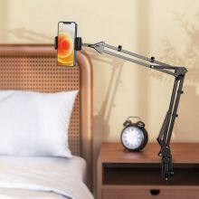 2022 New Arrival Flexible Bedside Desk Mount Clip Phone Bracket Holder Long Arm Bed Lazy Tablet Stand for IPad Smartphone thumbnail-2