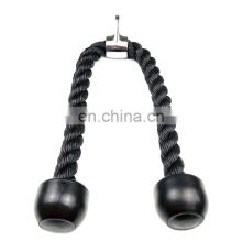 Bicep rope pull down training tricep pull rope big Bird gym fitness equipment accessories