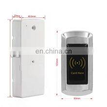 Smart Touch Locker Steel Cabinet 4pcs Aa Batteries Electronic Card Door thumbnail-2