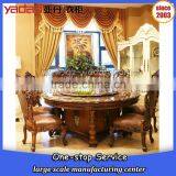 Modern Luxury Solid Wood Artificial Stone Dining Table Made in China thumbnail-5
