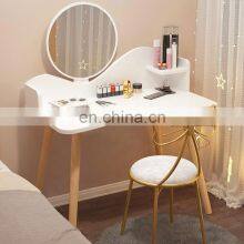 Nordic European Make up Dressing Table Make up Mirrored Dressing Table Designs Makeup Sets Table thumbnail-4