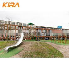 Customization Outdoor Playground Kid Stainless Steel Slide thumbnail-3