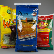 25kg Plastic Animal Feed Sack Laminated Pp Woven Rice Fertilizer Bags 50kg