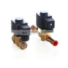 Castel 220/230 Volt Solenodi Valve Solder Connection Threaded Coupling High Quality thumbnail-2