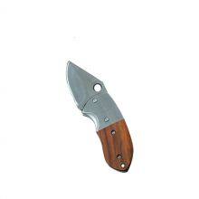 Hunting Military Small Knives Survival Outdoor Tool Wood Handle Mini Pocket Folding Knife thumbnail-3