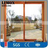 Wood Aluminum Composite Slidng Glass Door thumbnail-1