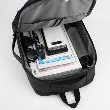 Waterproof Business Travel Notebook Backpack Anti Theft Computer Backpack Black thumbnail-4