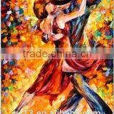 Dancing People Modern Oil Painting thumbnail-1
