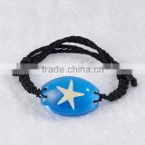 Wholesale bracelet for boy jewelry with real insects flowers inserted as promotional gifts