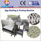 304SUS No Scratch Chicken Egg Peeling Machinery in Egg Processing Machinery