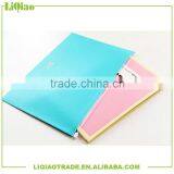Fashion New Type A3 A4 A5 A6 Colorful PU Zipper File Folder Bag for Office Lady Supplier's Choice