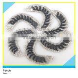 Hot Fix Glass Rhinestone Applique Hotfix Colorful Glass Stone Heart Shape Patch 5.5x7cm thumbnail-4