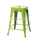 MCH-1505 Industrial Bar Stools 65cm Height Green Metal Stool thumbnail-1