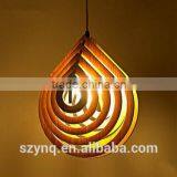 Water Drop Wooden Pendant Lamp thumbnail-1