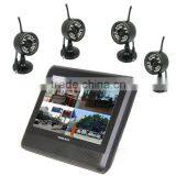 7 Inch Monitor Wireless Dvr Kits Cctv Camera System