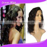 Human Hair Lace Wig, Body Wave, 10", Natural Color thumbnail-1