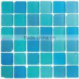 12''X12'' Blue Blend Tumbled 48 Mosaic thumbnail-1