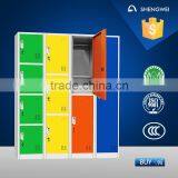 Quality Assurance Bedroom Steel Wardrobe Designs Metal Clothes Locker Storage Cabinet