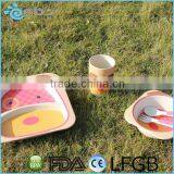 Biodegradable Eco-Friendly BamBoo Kids Dinner Set / thumbnail-5