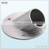 45 Degree Stainless Steel Angle Round Tube Floor Flange