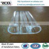 Clear Double Hole Quartz Tube Laser Cavity thumbnail-3