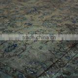 Handmade Turkish Carpet - Grayish Blue Over-dyed Rug (7,5 x 5,2 Feet) thumbnail-2